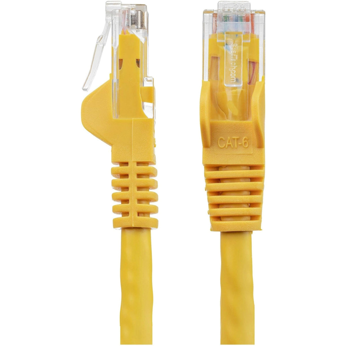 StarTech 100ft Cat6 Snagless Cable, 100W PoE, Yellow (N6PATCH100YL)
