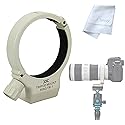 JJC Tripod Collar Mount Ring, Compatible with Canon EF 70-200mm f/4L /EF 70-200mm f/4L is/EF 70-200mm f/4L is II USM Lens, Replaces Tripod Ring A-2