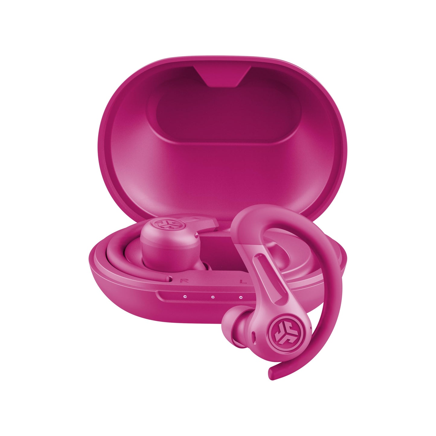 JLab, JBuds Sport ANC 4, True Wireless Earbuds, Active Noise Cancelling, Multipoint Connect, Pink