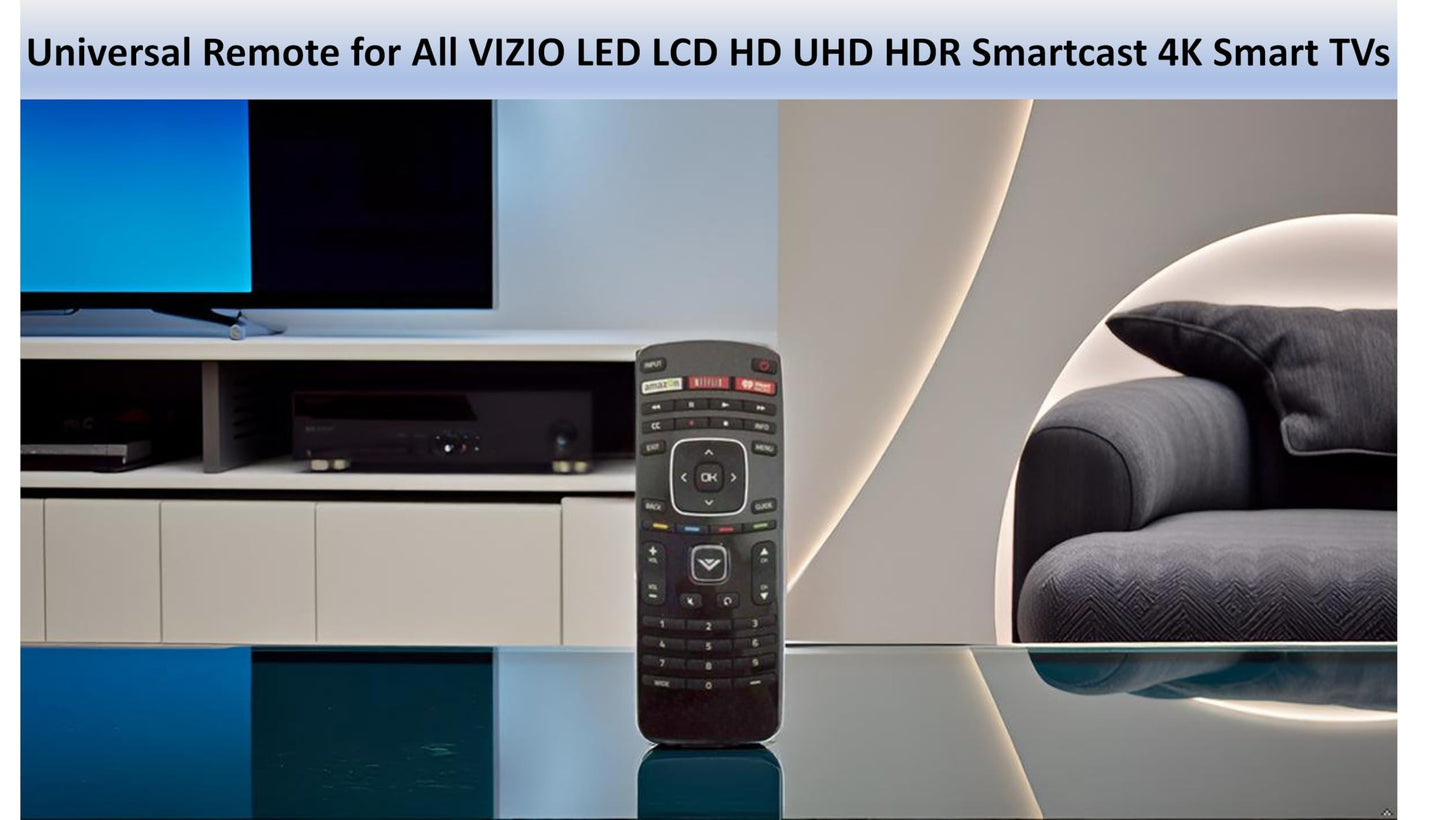 Universal Remote Control Replacement for All VIZIO Smart TVs - No Setup Needed