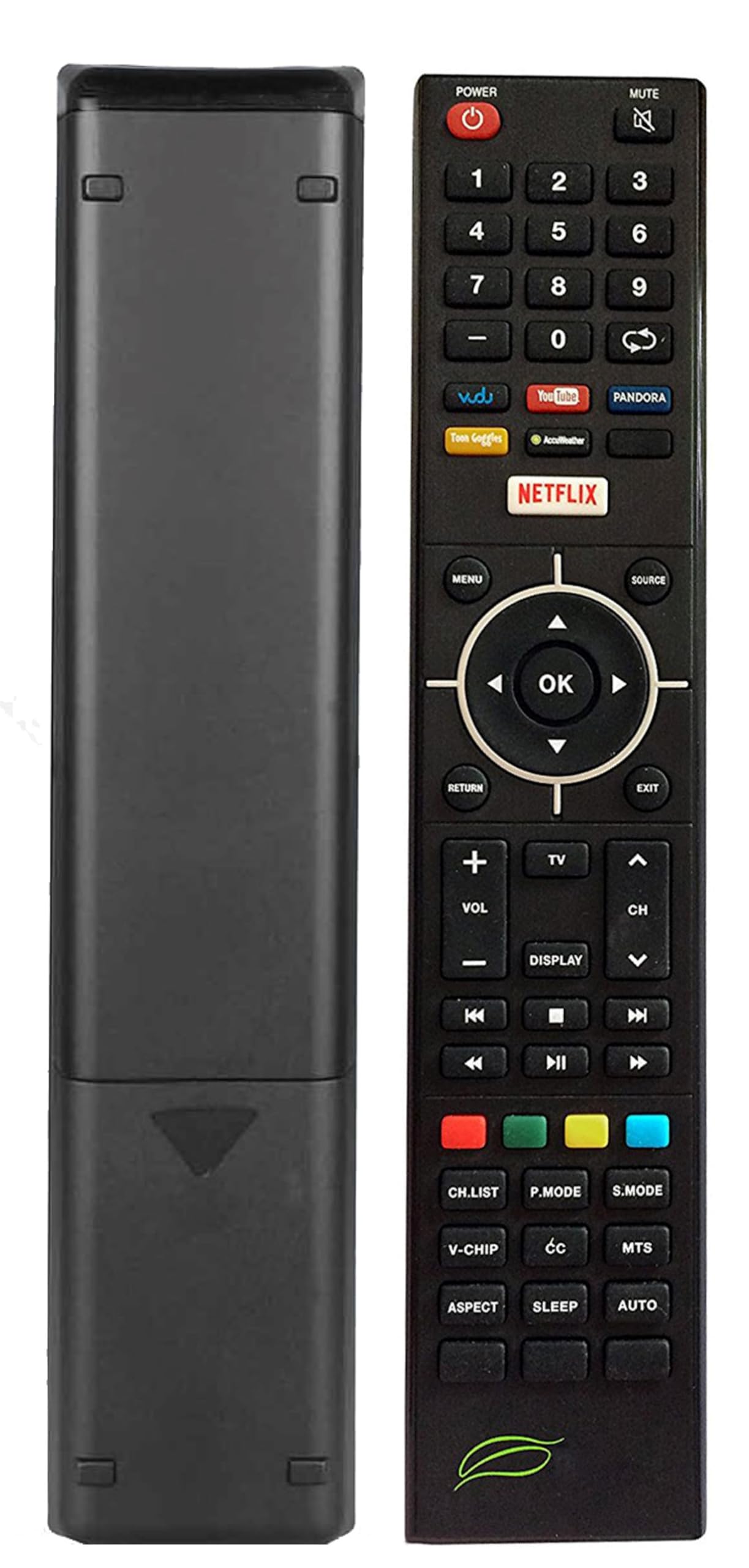 Replacement SEIKI Smart TV Remote Control for Seiki SE32HY19T Smart tv Remote with Netflix VUDU YouTube Pandora Keys