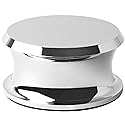 Hudson Hi-Fi BigBen Record Weight Stabilizer with Protective Leather Pad - 13-Ounce Vinyl Turntable Weight - Durable & Stylish LP Stabilizer - Fits on