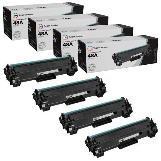 LD Products Compatible Replacement Toner Cartridges for HP 48A / CF248A for HP LaserJet M15w M15 MFP M29a M29w M28 M28a M28w M30w M31w M31 M14 M17