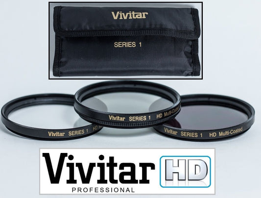 UV Polarizer & FLD Filter Kit (3-Pc Hi Def) for Panasonic Lumix DMC-FZ300