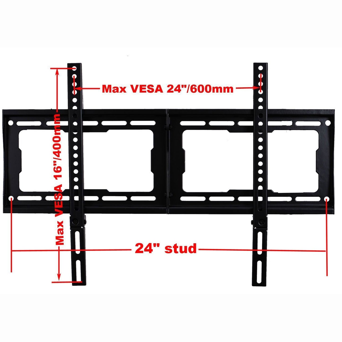 VideoSecu Ultra Slim TV Wall Mount for VIZIO M492i-B2 E500D-A0 E500i-B1 M502I-B1 P502ui-B1E P502ui-B1 E550i-B2 M552i-B2 P552UI-B2 E550i-B2E E600i-B3