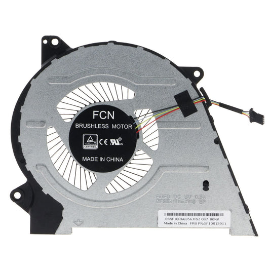 TRADOCK CPU GPU Cooling Fan 2.5W 5V 3.6E+3RPM 4E+1dB 82um 0.082mm 3-Pin Forced Air Cooling Fan Compatible with Lenovo IdeaPad Flex 5 14IIL05 14ITL05