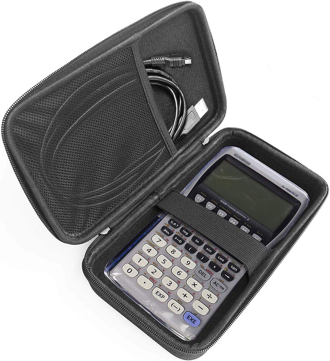 FitSand Hard Case Compatible for Casio fx-9860GII Graphing Calculator