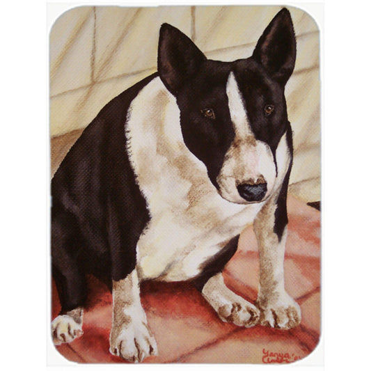 Caroline's Treasures AMB1034MP Bull Terrier English Bully Mouse Pad, Hot Pad or Trivet for Home Office Gaming Working Computers Laptop Mouse