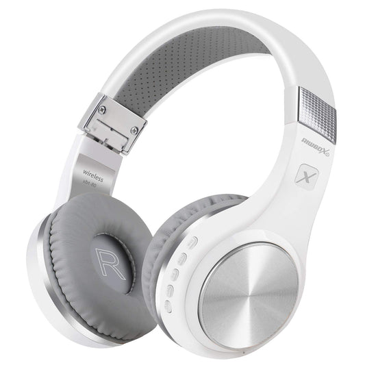 Riwbox Bluetooth Headphones, XBT-80 Folding Stereo Wireless Bluetooth Headphones Over Ear with Microphone and Volume Control, Wireless and Wired…
