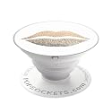 PopSockets: Collapsible Grip & Stand for Phones and Tablets - Gold Lips