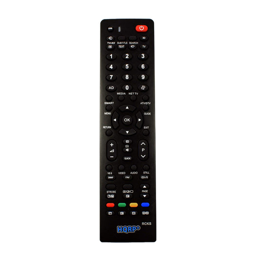 HQRP Remote Control Compatible with Toshiba 37AV502U 37AV50U 37AV52R 37AV52U 37CV510U LCD LED HD TV Smart 1080p 3D Ultra 4K