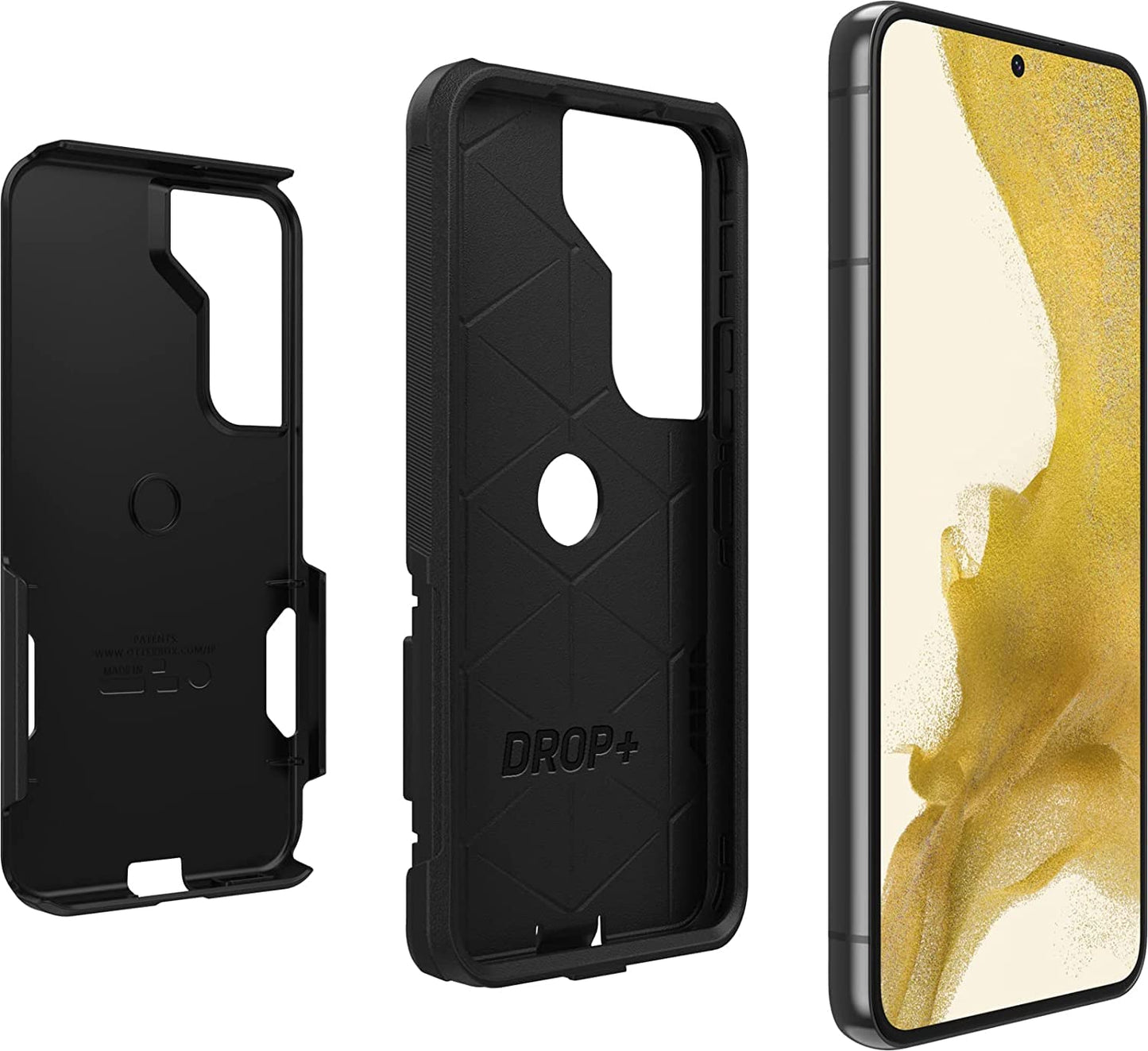OtterBox Commuter Series Case for Samsung Galaxy S22 (Only) - Non-Retail Packaging - Black
