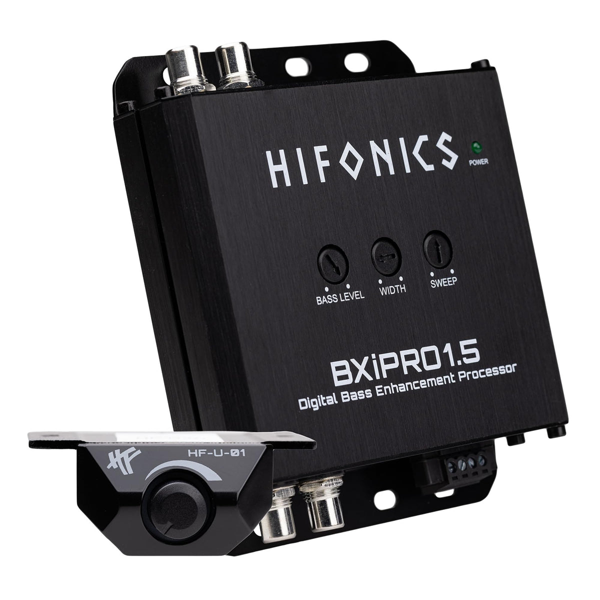 Hifonics BXiPRO1.5 Digital Bass Enhancement Processor with Dash Remote