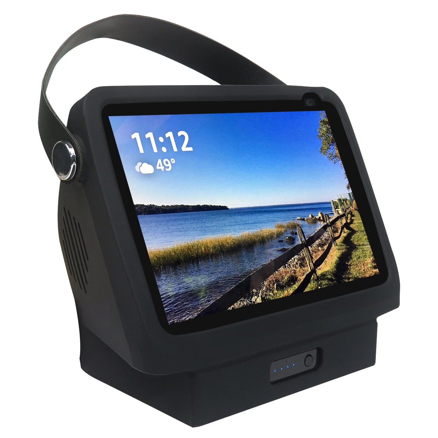 Blanou Battery Base for Show8 1st & 2nd Gen, Portable Show8 2nd Charger, Xiaodudao Smarts Speaker Battery Stand 15600mAh, 9.5 Hours Work Time