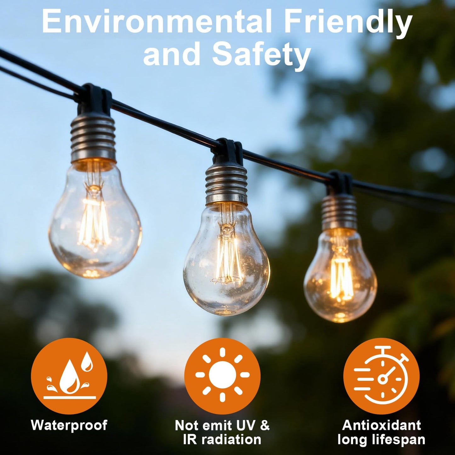 NABKRA 60 Watt Incandescent Light Bulbs,A19 60W Light Bulb, A19 E26 60W Incandescent Bulb, Dimmable, 2700K, Warm White Light, Shatter-Resistant