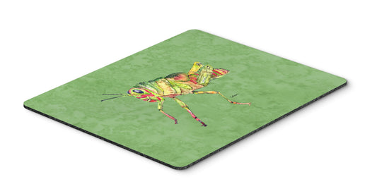 Caroline's Treasures 8848MP Grasshopper on Avacado Mouse Pad, Hot Pad or Trivet, Large, Multicolor