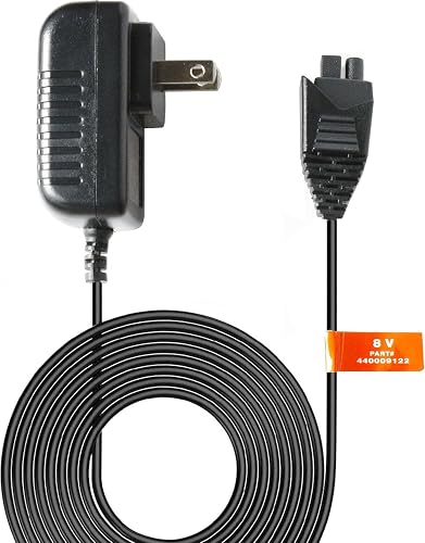 8V Charger Replacement for Dirt Devil Quick Flip Handheld Vacuum BD30010, Compatible with Part #440009122, Power Adapter Cord