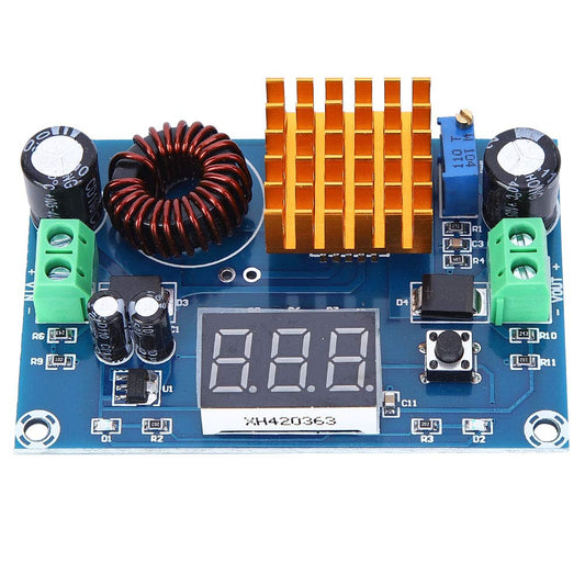 Haosie DC Boost Converter, XH-M411 DC 3-35V to 5-45V Output Voltage, Adjustable Step Up Voltage Regulator Module for Solar Panels