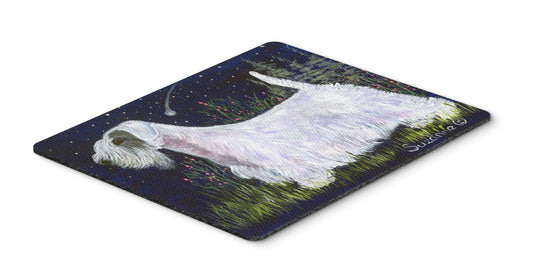 Caroline's Treasures SS8145MP Sealyham Terrier Mouse Pad, Hot Pad or Trivet for Home Office Gaming Working Computers Laptop Mouse Mat,Washable Large