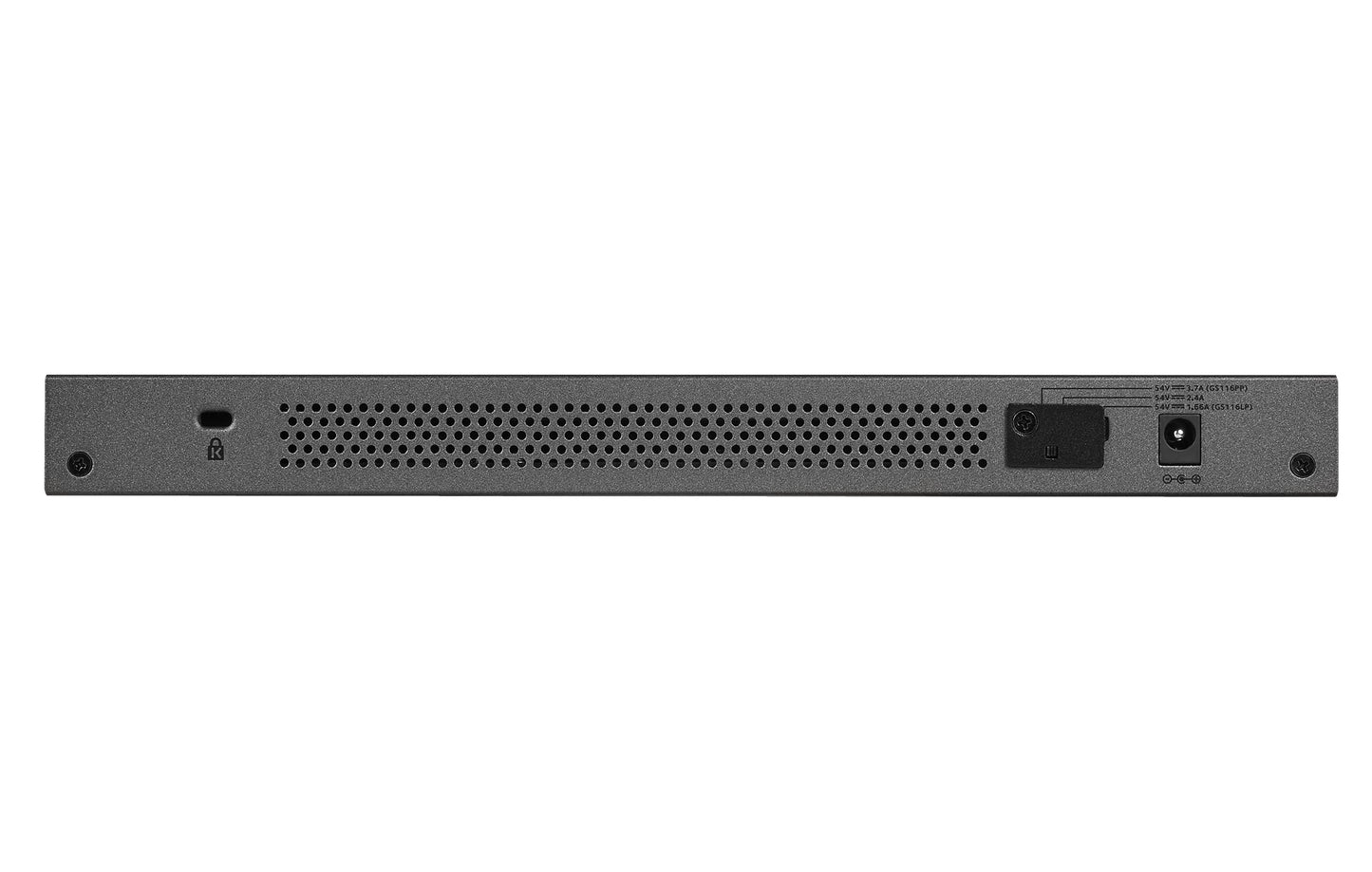 NETGEAR 16-Port Gigabit Ethernet Unmanaged PoE Switch (GS116PP) - with 16 x PoE+ @ 183W, Desktop, Wall Mount or Rackmount, and Limited Lifetime