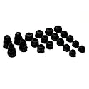 20pcs Ergonomic Fit Kit (DF-TF-5SZ) Compatible with Skullcandy Smokin' Buds 1/2,Fix,Titan,50/50,Heavy Medal,FMJ,INK'D 1/2.0 Supreme Sound,NBA…