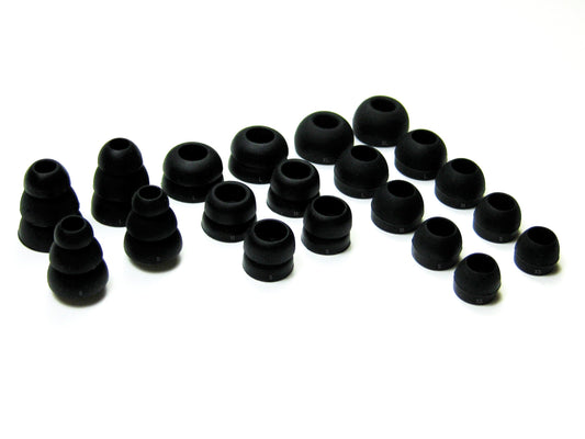 20pcs Ergonomic Fit Kit (DF-TF-5SZ) Compatible with Skullcandy Smokin' Buds 1/2,Fix,Titan,50/50,Heavy Medal,FMJ,INK'D 1/2.0 Supreme Sound,NBA…
