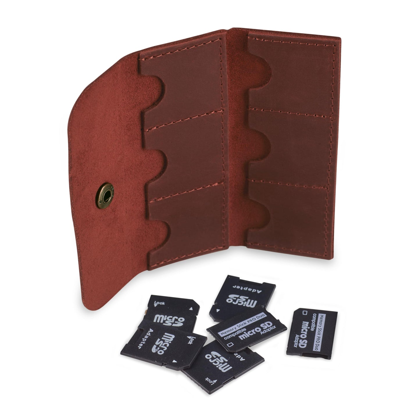 Leather SD Card case