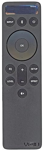 Dan's Originals OEM D510-H Replacement Bluetooth Backlit Sound Bar Display Remote Controller for Vizio 2.1 5.1 Home Theater, Channel Soundbar System