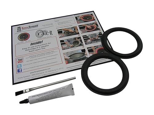 Boston Acoustics 5 Inch Filled Fillet Foam Speaker Repair Kit FSK-528 (Pair)