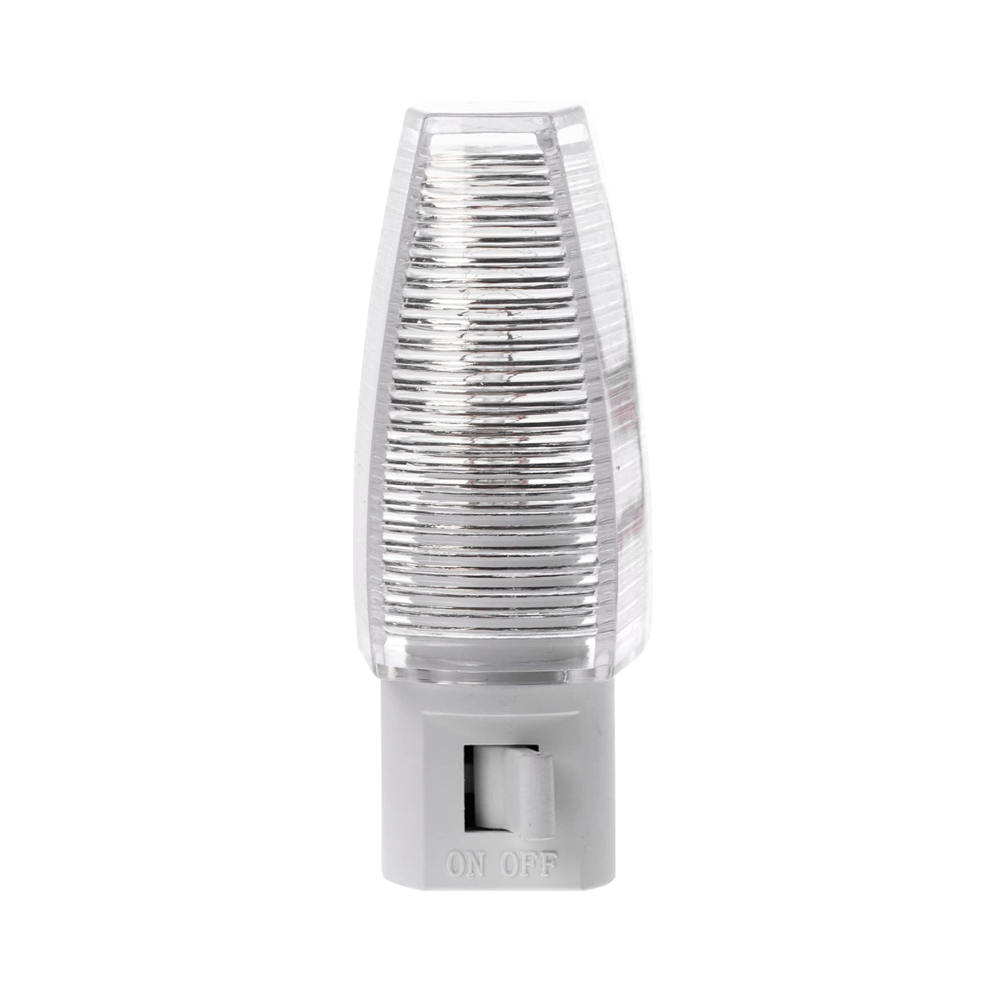 Projectpak Plug in Night Light with Manual On/Off Switch for Hallway, Kid’s Bedroom, Stairways - Includes 4W Incandescent Bulb | 4 Pack