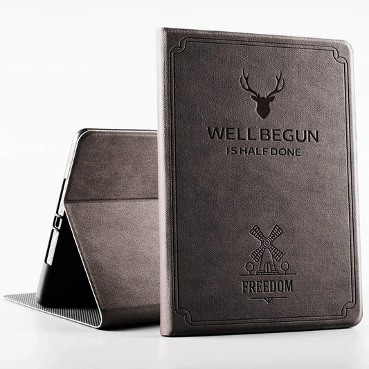 DuraSafe Cases for iPad PRO 11 Inch 1st [ PRO 11 2018 1 Gen ] A1980 A1934 A2013 A1979 MTXN2LL/A MTXP2LL/A MTXR2LL/A Folio Deer Pattern Protective