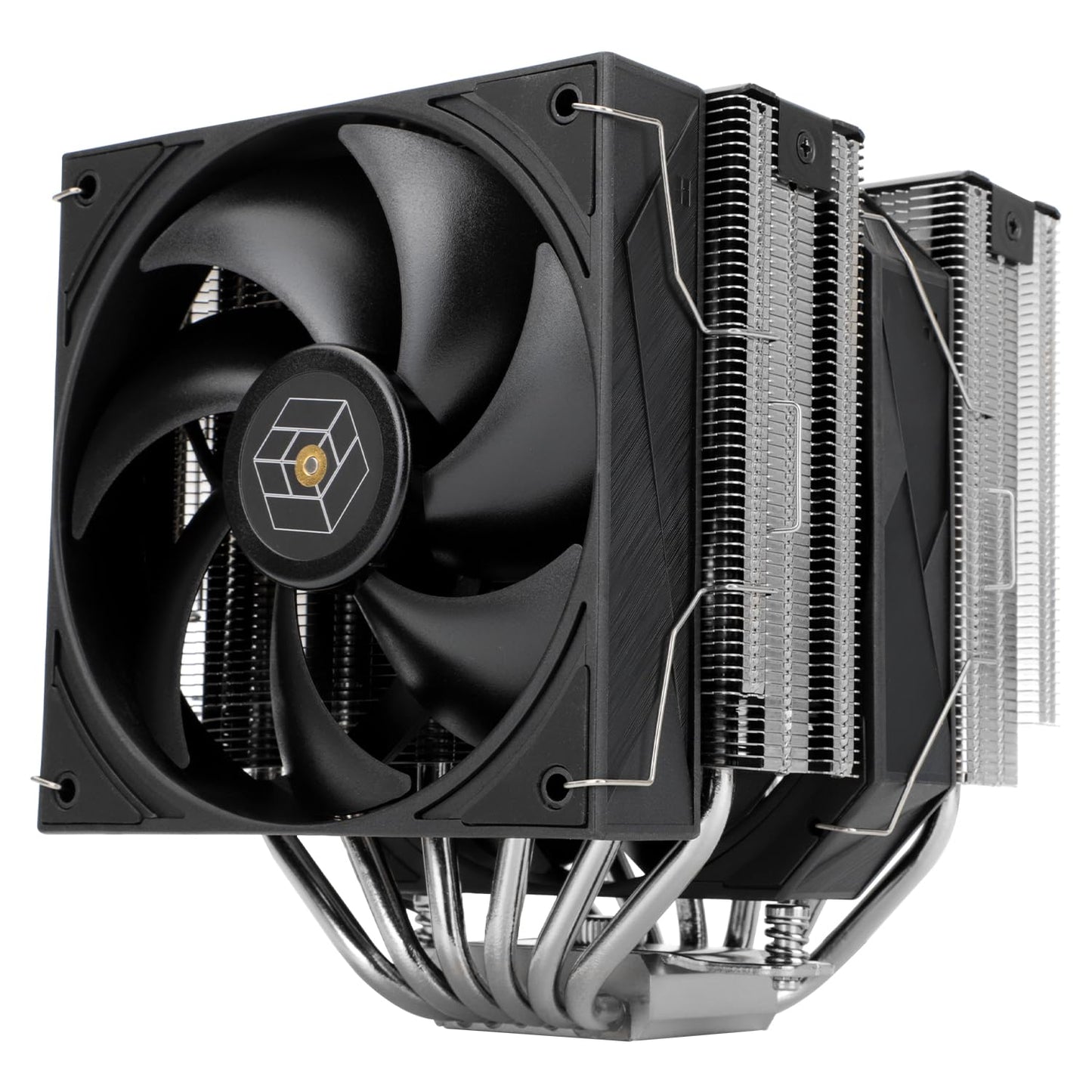 Thermalright Royal Pretor 130 CPU Air Cooler,6 Heat Pipes Dual Towers Cooler,with Dual PWM Fans,1500RPM Speed,Desktop Cooler for Intel