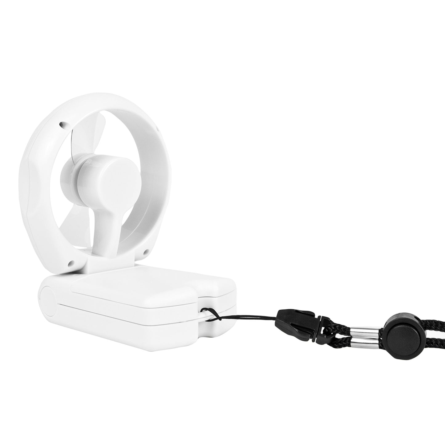 Travelon 3 Speed Personal Folding Fan - White