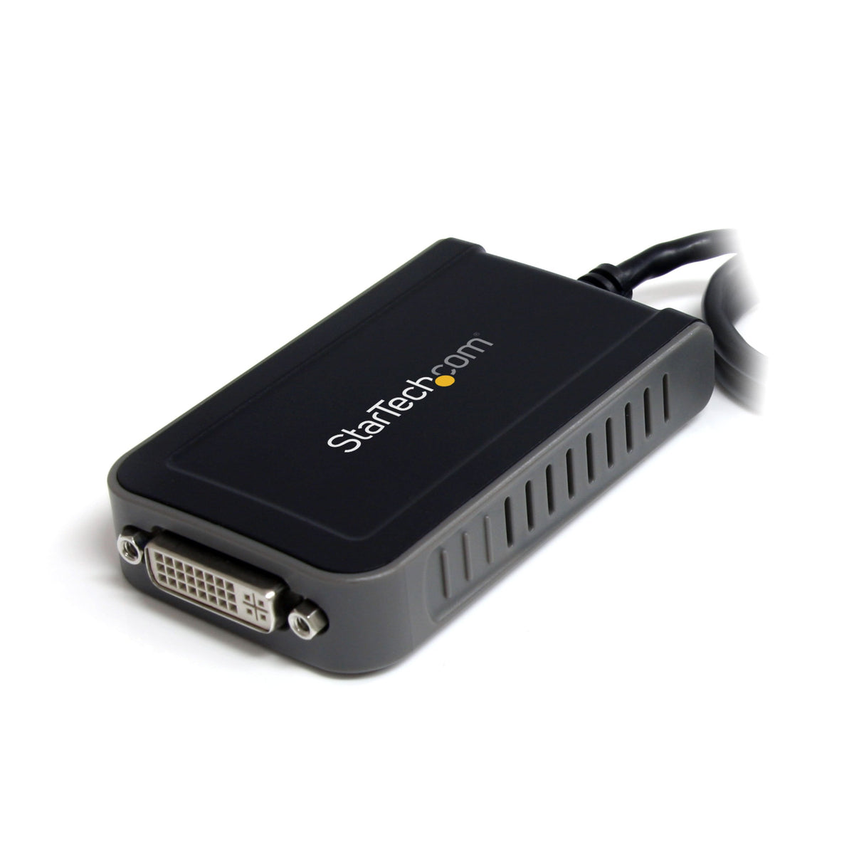 StarTech.com USB to DVI Adapter - 1920x1200 - External Video & Graphics Card - Dual Monitor Display Adapter - Supports Windows (USB2DVIE3) Black