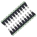 UltraPoE 40-Pack Male DC 12V 5A Barrel Plug Connector 5.5mm x 2.1mm,Power Adapter Jack for Led Light Strip CCTV Security Camera Monitoring Cable Wire