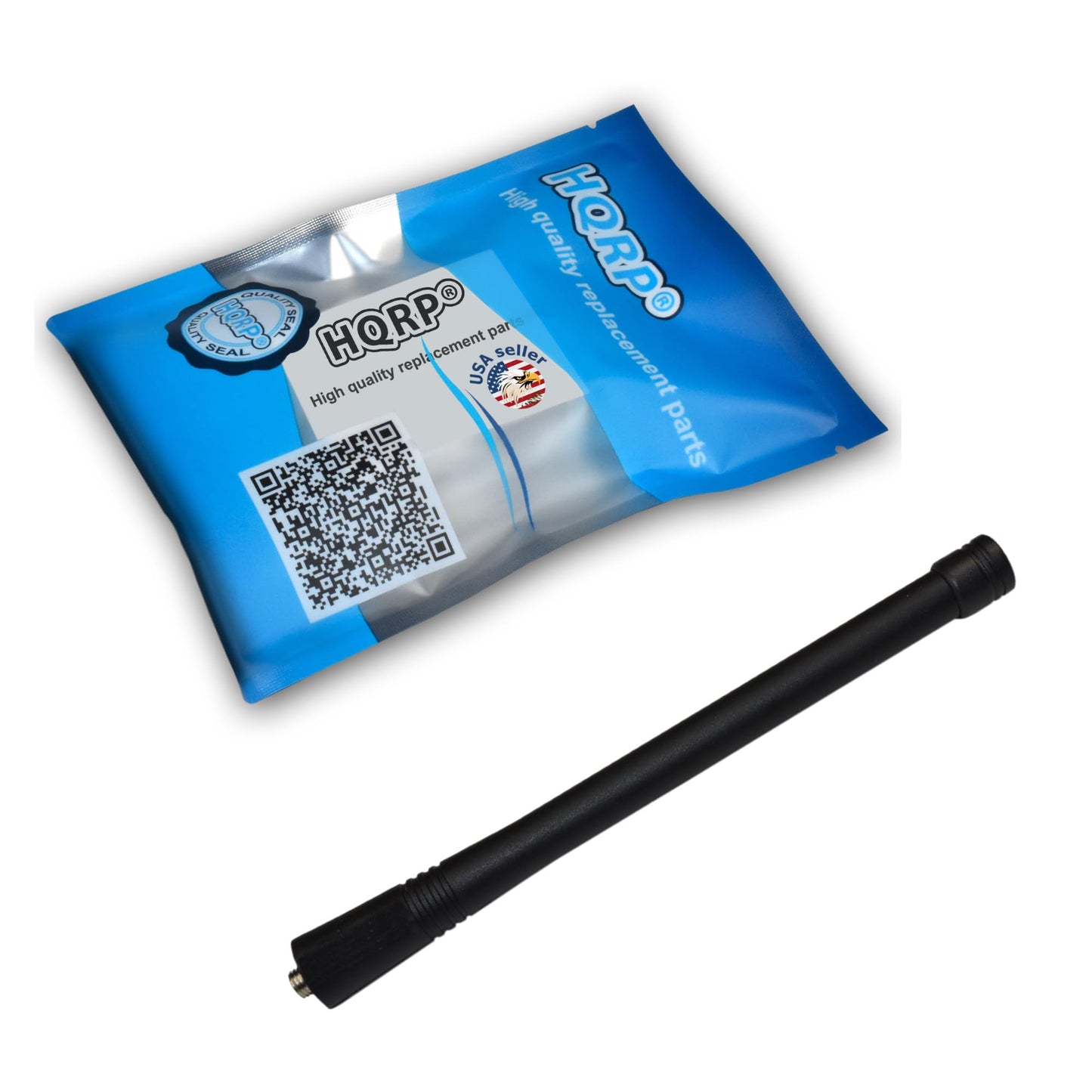 HQRP VHF Antenna Compatible with Motorola P1225, P1225-LS, P200, P210, P50, PR400, PR860, PRO1150, PRO2150 + HQRP Sun Meter