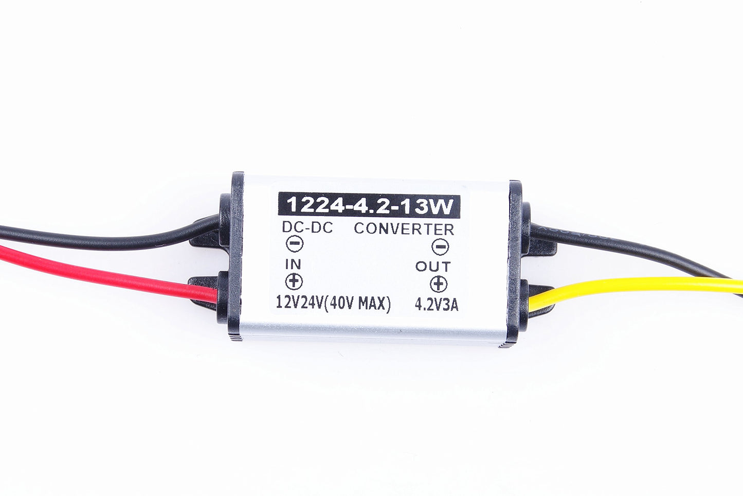 KNACRO DC Converter 9V 12V 24V 36V (6.2-40V) Step Down to 4.2V 3A 12.6W Power Supply Module (DC 4.2V 3A)