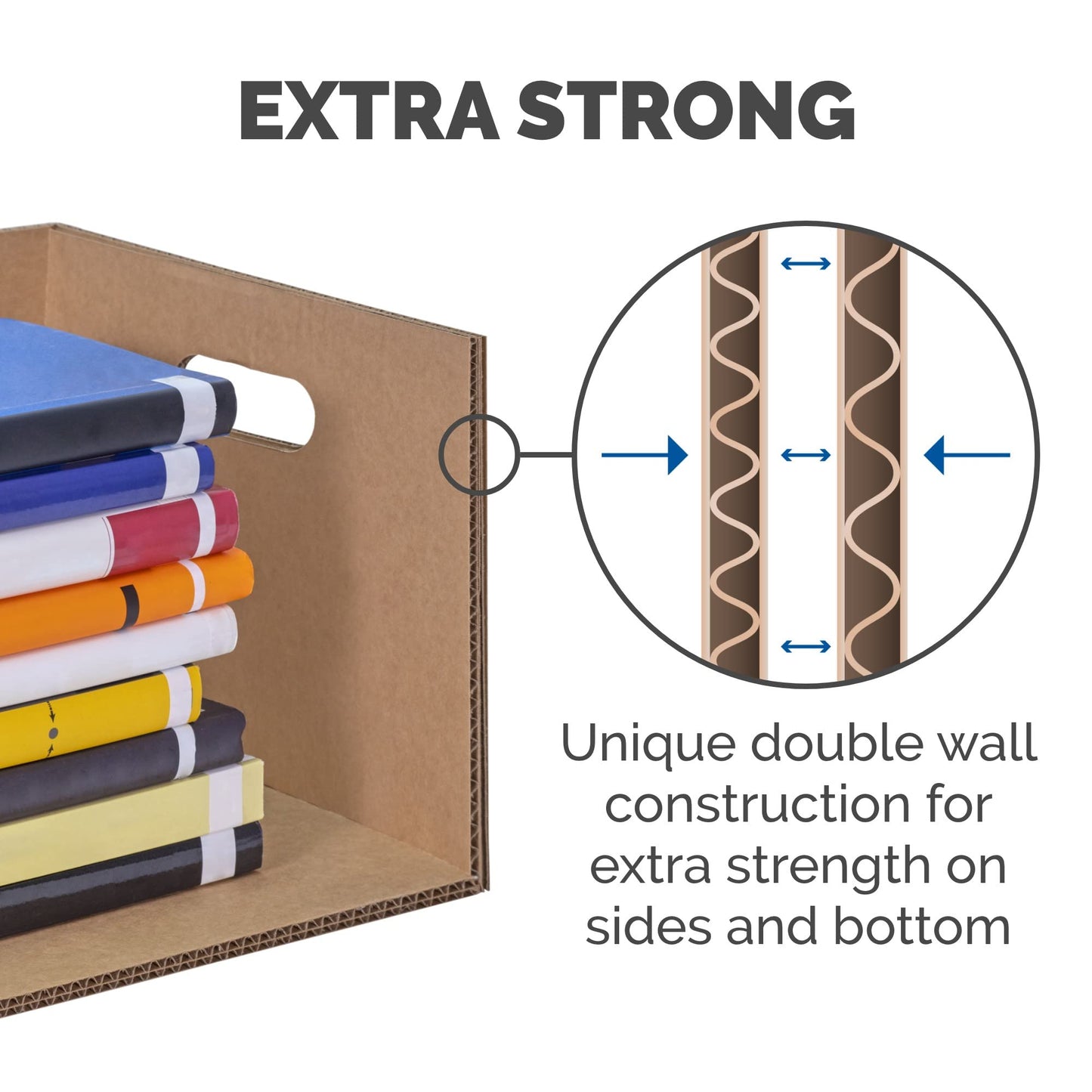 Bankers Box 10-Pack Medium Classic Moving Boxes with Reinforced Handles