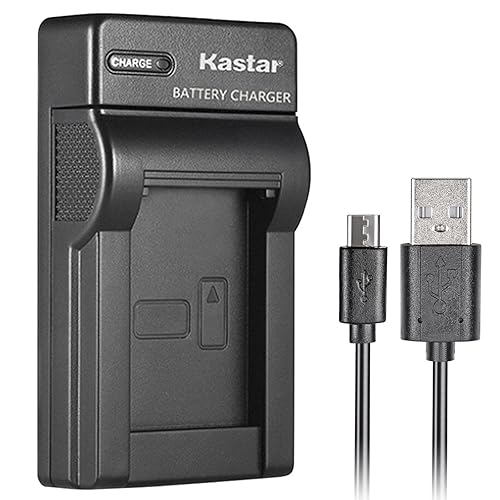 Kastar Slim USB Charger for JVC BN-VF808, BN-VF808U, BNVF808 and JVC Everio GZ-MG130 148 150 155 175 255 275 575 GZ-HD7 GR-D745 746 750 760 770 771