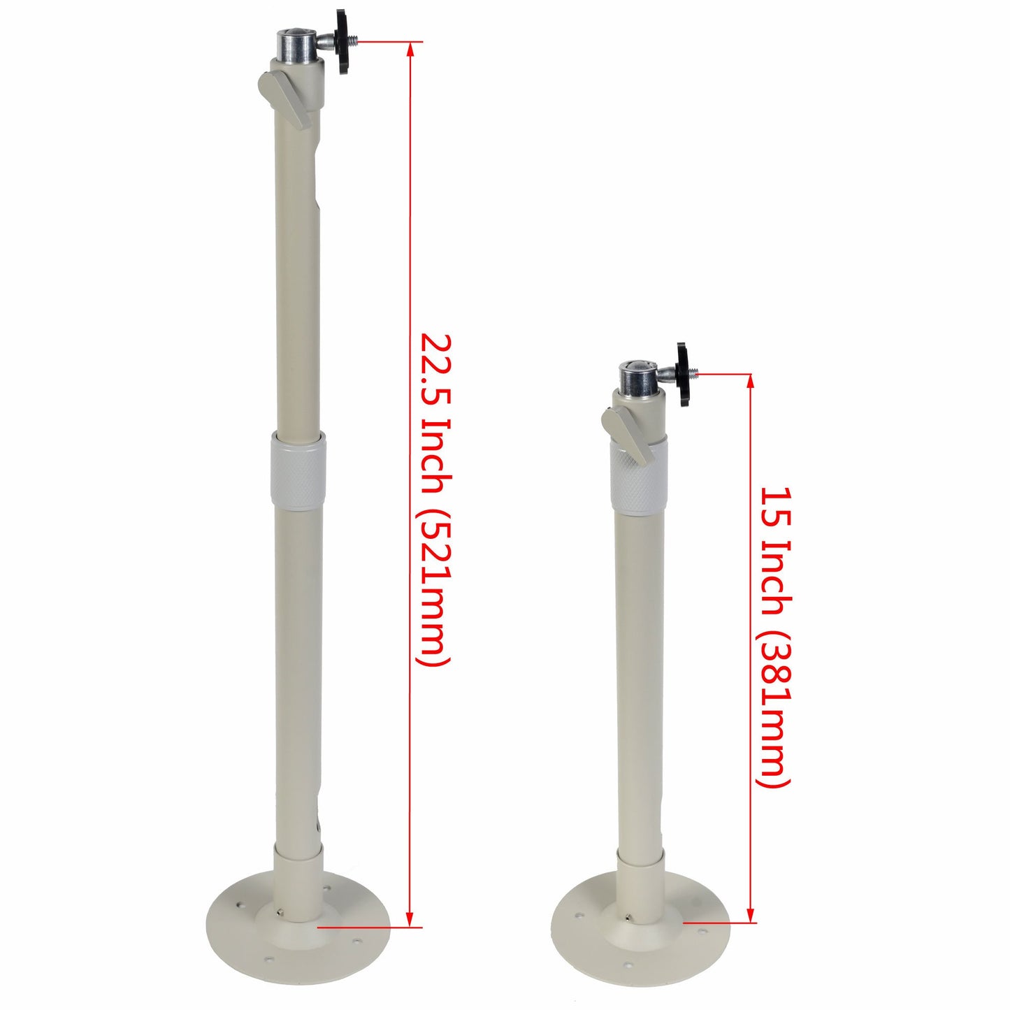 VideoSecu Security Camera Wall Ceiling Mount Bracket Stand Tilt Swivel Mounting Device for Some Mini Projector CCTV Camera Housing DVR Home