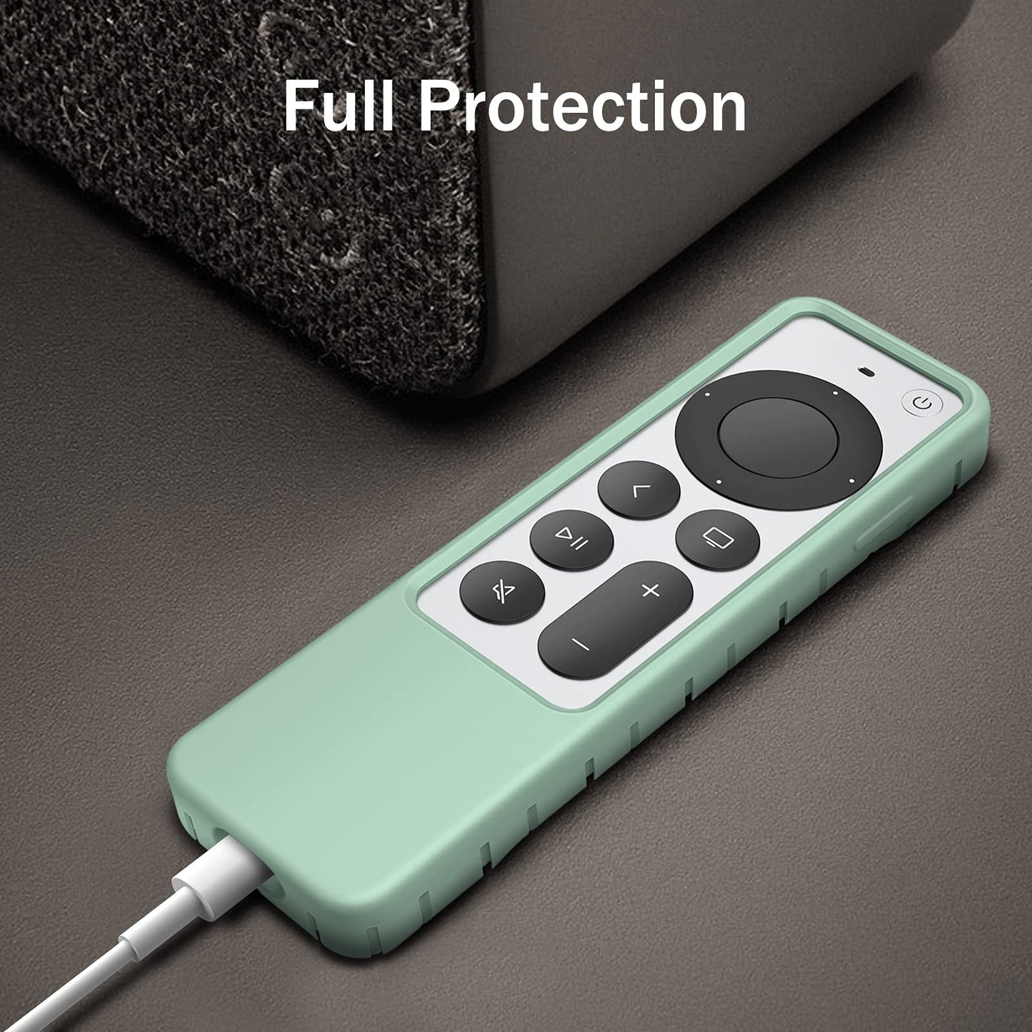Fintie Protective Case for Apple TV Siri Remote 2021 2022 - Honey Comb Lightweight Anti Slip Shockproof Silicone Cover for Apple TV 4K / HD Siri