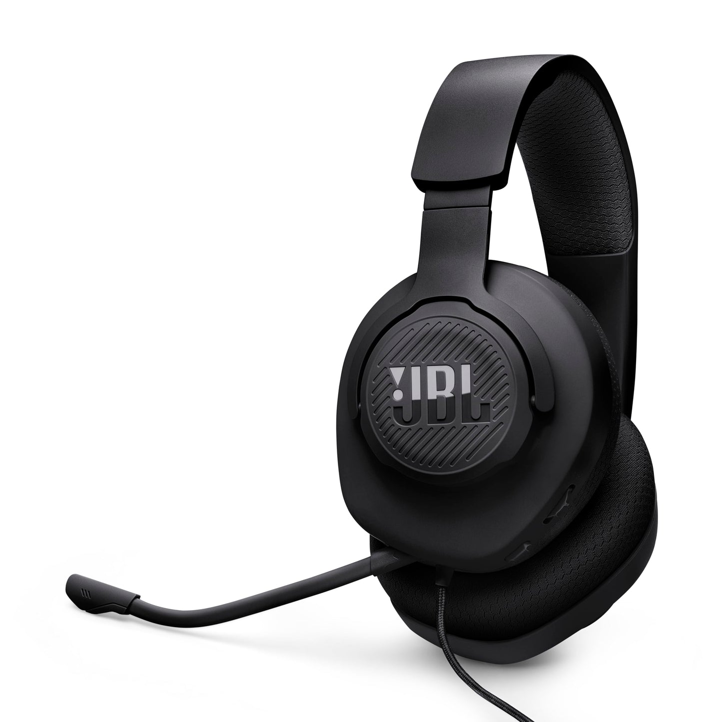 JBL Quantum 100M2 - Wired Over-Ear Gaming Headset with omnidirectional, Detachable mic with Mute Option and Fabric-Covered Memory Foam Ear Cushions…
