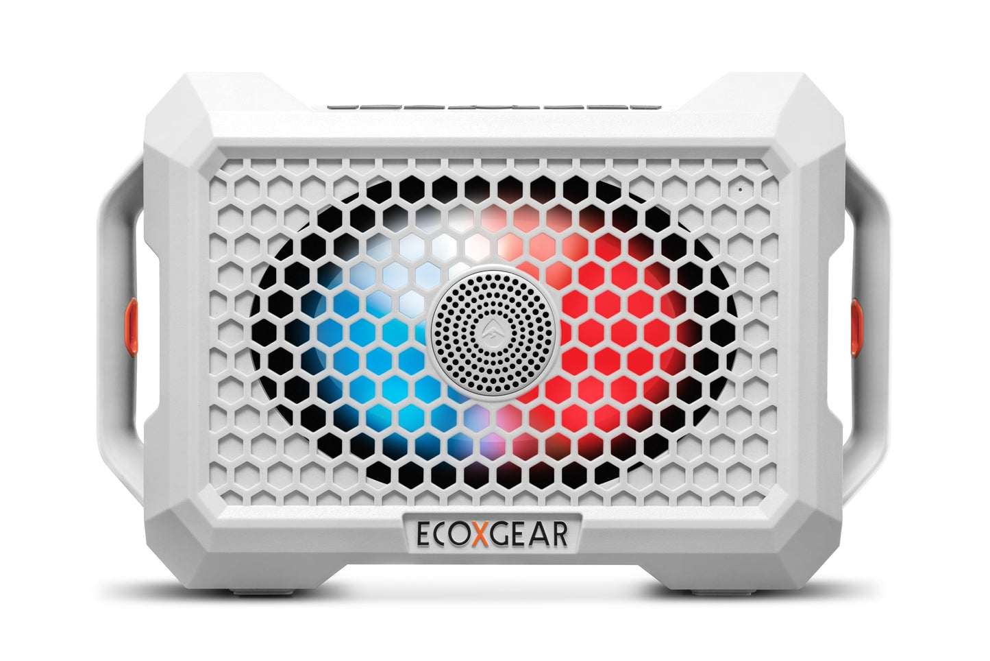 ECOXGEAR Defender: Outdoor Portable Bluetooth Speaker, 121dB Massive Sound, Waterproof and Drop Proof, with LED Party Lights, Pair up to 100, 25+