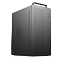 V281 Micro ATX/ITX Computer Case,Multifunctional Pc Case with Handle, Spcc Side Panel Business case, Support 300mm GPU 165mm CPU Cooler (Black)