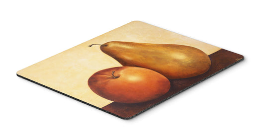 Caroline's Treasures BABE0089MP Apple and Pear Mouse Pad, Hot Pad or Trivet for Home Office Gaming Working Computers Laptop Mouse Mat,Washable Large