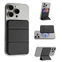 KaKuLan Upgraded for MagSafe Wallet, 2 Slot Wallet for iPhone 17/16/15/14/13/12 Series, Strongest Magnetic, Leather Slim, Magnetic Phone Pouch