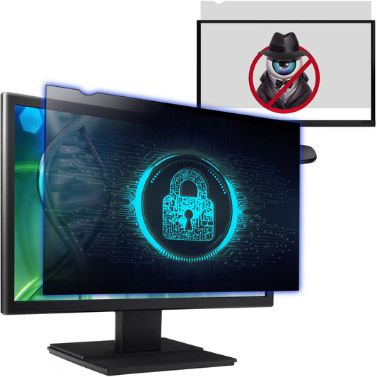 Izmapaic Computer Privacy Screen Filter for 21.5 Inch 16:9 Widescreen Monitor, Anti-Spy/Anti Glare Protector Office Accessories - WxH: 18 3/4" x 10