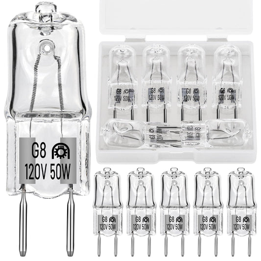 HNYYZL 12 Pack G8 Halogen Light Bulbs