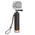 Homeet Handler Floating Hand Grip, Underwater Hand Stick Monopod Pole Compatible with DJI OSMO Action Cameras and Other Sports Camera, Orange