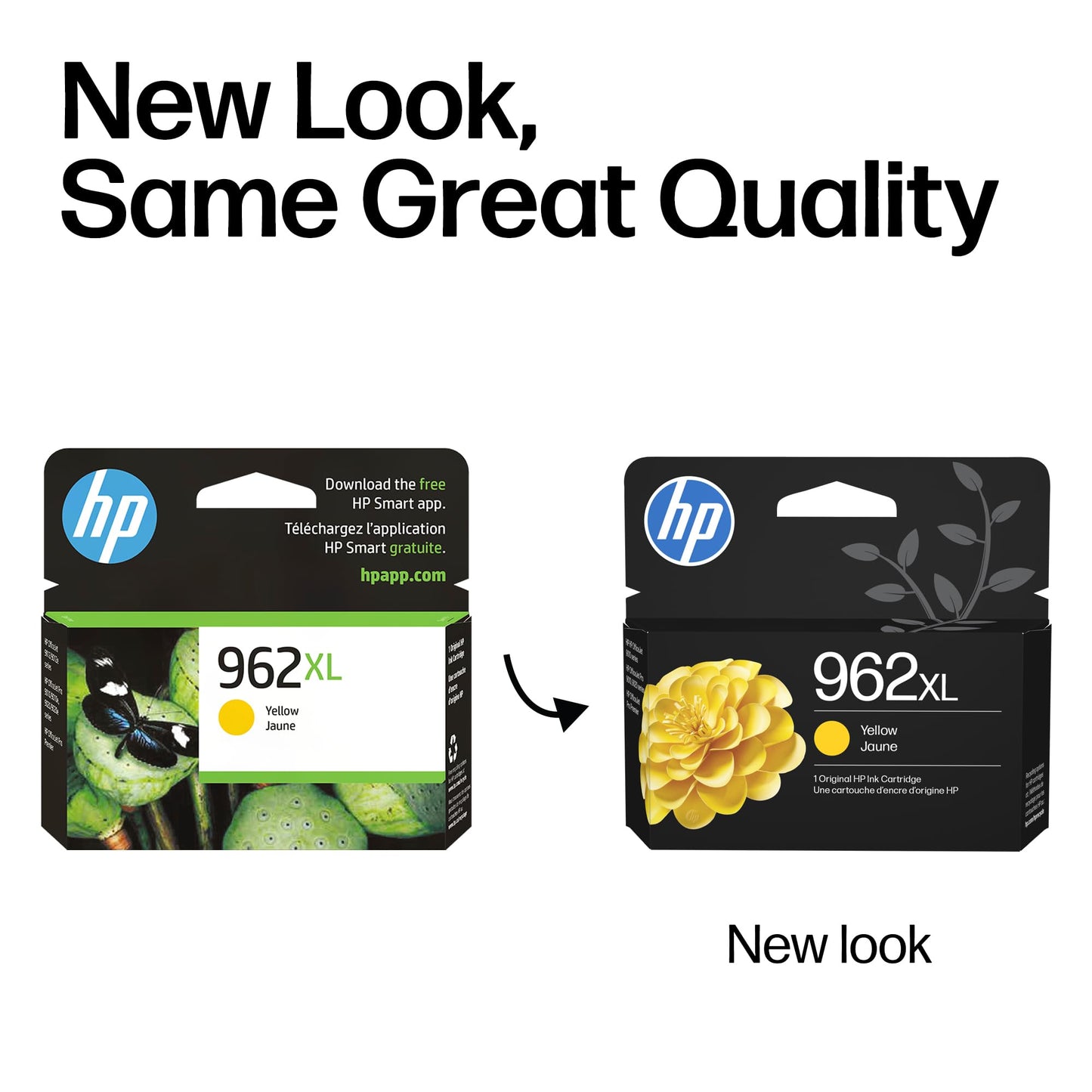 HP 962XL Yellow High-Yield Ink Cartridge | Works with OfficeJet 9010, Pro 9010, 9020 | Eligible for Instant Ink | 3JA02AN